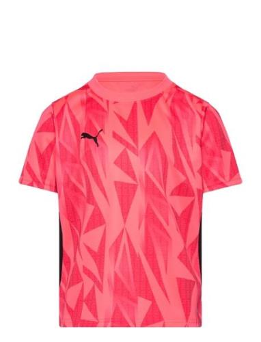 Individualfinal Ff. Jersey Jr Tops T-shirts Short-sleeved Pink PUMA