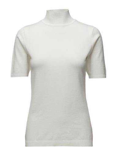 Lima Rullekrave Strik Tops Knitwear Turtleneck White Minus