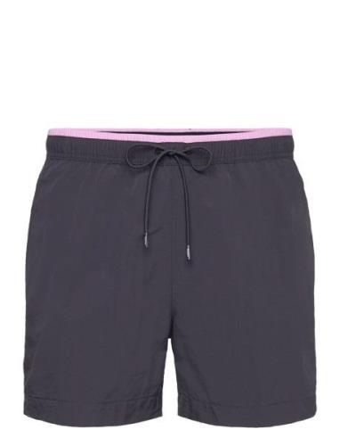 Medium Drawstring Badeshorts Blue Tommy Hilfiger