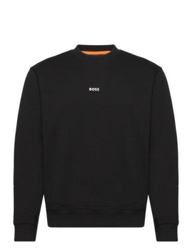 Wesmallcrew Tops Sweat-shirts & Hoodies Sweat-shirts Black BOSS