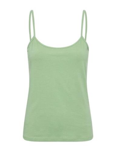 Sc-Pylle Tops T-shirts & Tops Sleeveless Green Soyaconcept