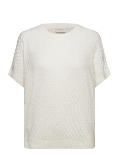 Fqani-Pullover Tops Knitwear Jumpers White FREE/QUENT