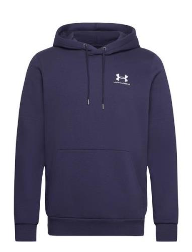 Ua Icon Fleece Hoodie Tops Sweat-shirts & Hoodies Hoodies Navy Under A...