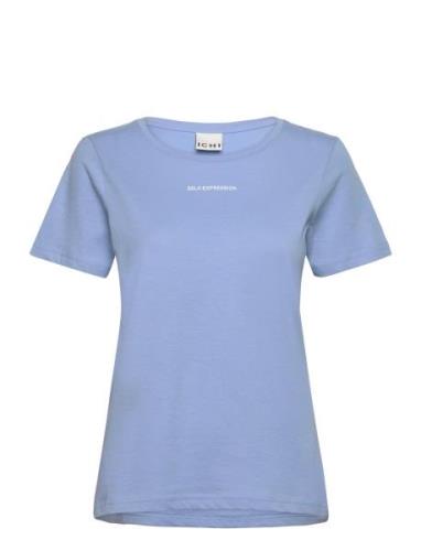 Ihkamille Ss10 Tops T-shirts & Tops Short-sleeved Blue ICHI