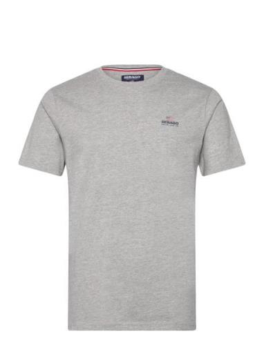 Noah Logo Tee Tops T-shirts Short-sleeved Grey Sebago