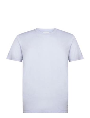 Gmt Dye Tee Tops T-shirts Short-sleeved Blue Hackett London