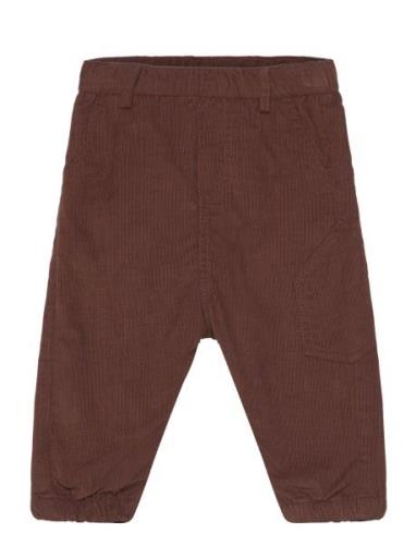 Tue - Trousers Bottoms Trousers Brown Hust & Claire