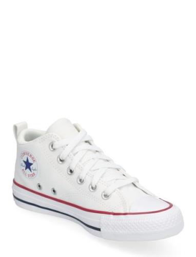 Ctas Malden Street Mid White/Red/Blue Høye Sneakers White Converse
