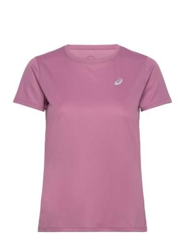 Core Ss Top Sport T-shirts & Tops Short-sleeved Pink Asics
