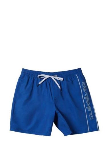 Everyday Vert Volley Yth 14 Badeshorts Blue Quiksilver