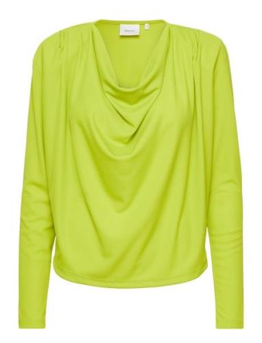 Uminagz Blouse Tops Blouses Long-sleeved Green Gestuz