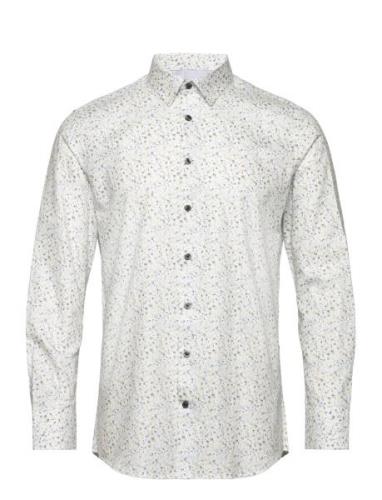 Slhslimsoho-Detail Shirt Ls Noos Tops Shirts Casual White Selected Hom...