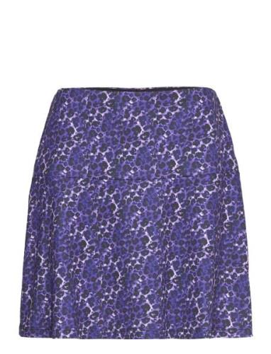 Andria Skort 45 Cm Kort Skjørt Blue Daily Sports