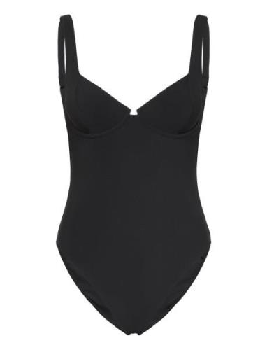 Novia Swimsuit Piece Badedrakt Badetøy Black Etam