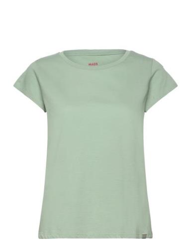 Organic Favorite Teasy Tee Tops T-shirts & Tops Short-sleeved Green Ma...