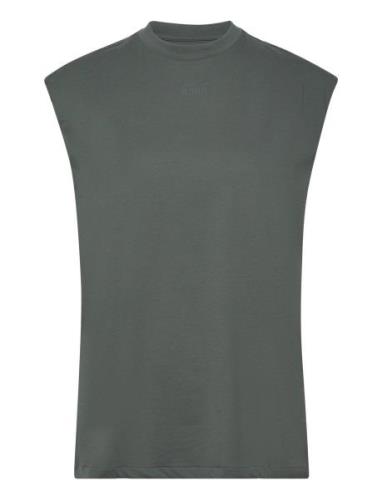 Studio Loose Fit Tank Tops T-shirts & Tops Sleeveless Grey Björn Borg