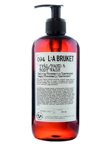 094 Hand & Body Wash Sage/Rosemary/Lavender Dusjkrem Nude L:a Bruket