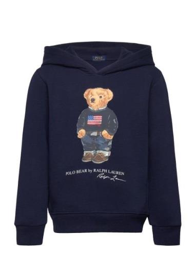 Polo Bear Fleece Hoodie Tops Sweat-shirts & Hoodies Hoodies Navy Ralph...