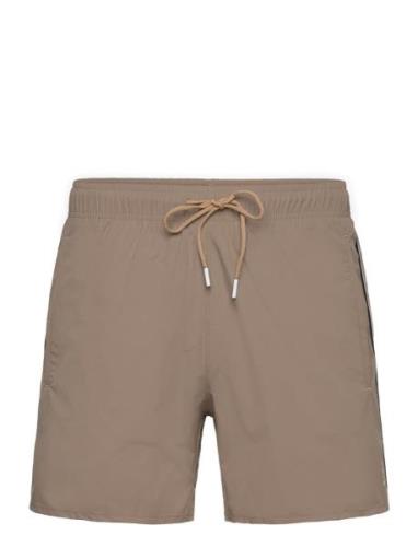 Iconic Badeshorts Beige BOSS