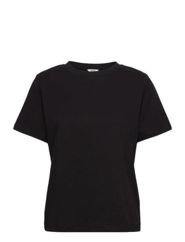 Beeja Tops T-shirts & Tops Short-sleeved Black MbyM