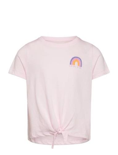 Nkfkikatie Ss Short Top Pb Tops T-shirts Short-sleeved Pink Name It
