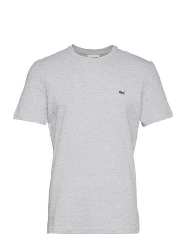 Tee-Shirt&Turtle Neck Tops T-shirts Short-sleeved Grey Lacoste