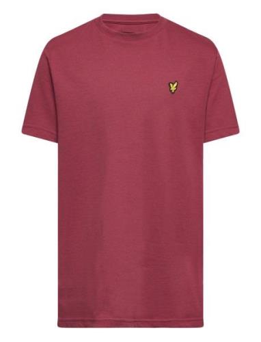 Classic T-Shirt Tops T-shirts Short-sleeved Red Lyle & Scott Junior