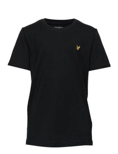 Classic T-Shirt Tops T-shirts Short-sleeved Black Lyle & Scott Junior