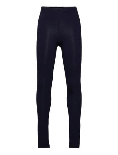 Leggings - Bamboo Bottoms Leggings Blue Minymo