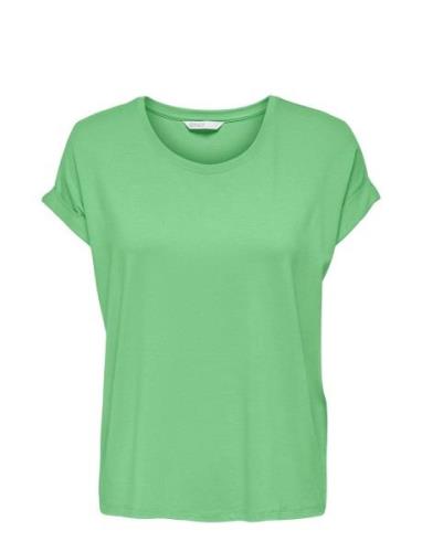Onlmoster S/S O-Neck Top Jrs Tops T-shirts & Tops Short-sleeved Green ...