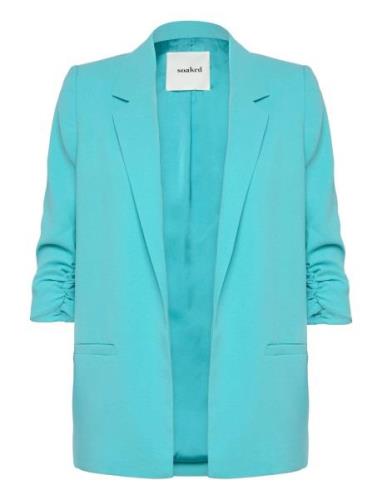 Slshirley Blazer Blazers Single Breasted Blazers Blue Soaked In Luxury