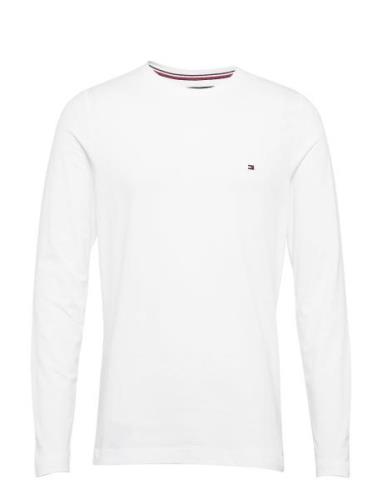 Stretch Slim Fit Long Sleeve Tee Tops T-shirts Long-sleeved White Tomm...
