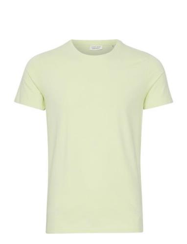 Cfdavide Crew Neck Tee Tops T-shirts Short-sleeved Green Casual Friday