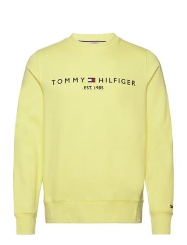 Tommy Logo Sweatshirt Tops Sweat-shirts & Hoodies Sweat-shirts Yellow ...