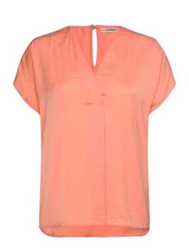 Rindaiw Top Tops Blouses Short-sleeved Orange InWear