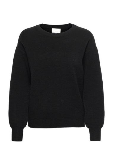 Lupi Strik Pullover Tops Knitwear Jumpers Black Minus