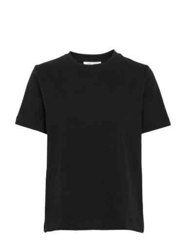 Camino T-Shirt Ss 6024 Tops T-shirts & Tops Short-sleeved Black Samsøe...