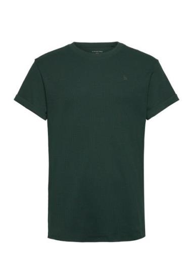 Lash R T S\S Tops T-shirts Short-sleeved Khaki Green G-Star RAW