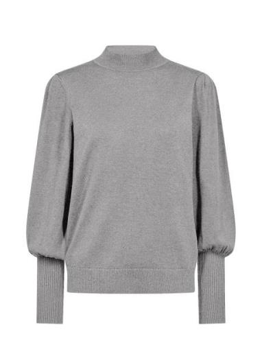 Sc-Dollie Tops Knitwear Jumpers Grey Soyaconcept