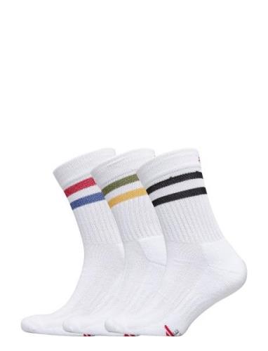 Tennis Crew Socks 3-Pack Sport Socks Regular Socks White Danish Endura...