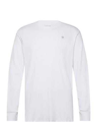 Lash R T L\S Tops T-shirts Long-sleeved White G-Star RAW