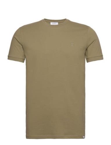 Piqué T-Shirt Tops T-shirts Short-sleeved Green Les Deux