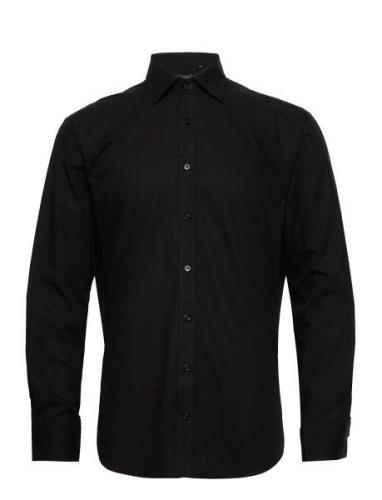 Modern Fit Mens Shirt Tops Shirts Business Black Bosweel Shirts Est. 1...