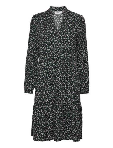 Edasz Ls Dress Knelang Kjole Multi/patterned Saint Tropez