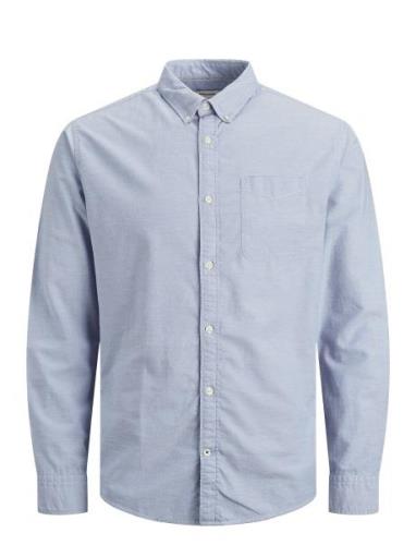 Jjeoxford Shirt Ls Noos Tops Shirts Casual Blue Jack & J S