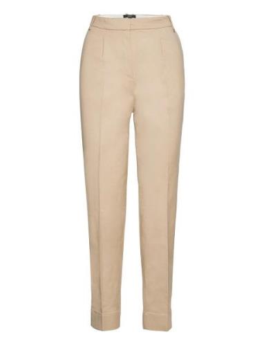 Business Chinos Made Of Stretch Cotton Bottoms Trousers Straight Leg P...