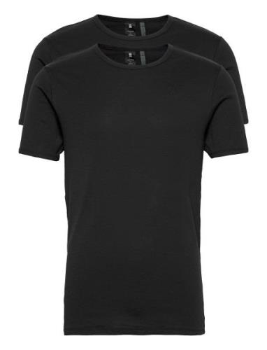 Base R T 2-Pack Tops T-shirts Short-sleeved Black G-Star RAW
