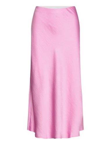 Yaspastella Hw Midi Skirt - Ca Knelangt Skjørt Pink YAS