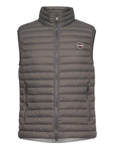 Mens Down Vest Vest Grey Colmar