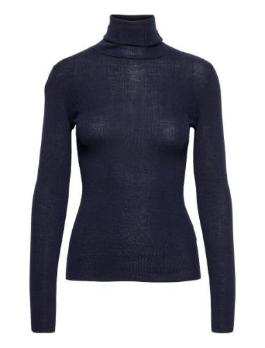 Sierra - Daily Elements Tops Knitwear Turtleneck Navy Day Birger Et Mi...